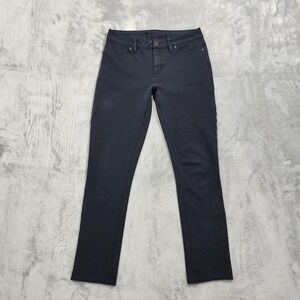 Calvin Klein Jeans Womens 6 Black Low Rise Skinny Ankle Stretch Denim Casual